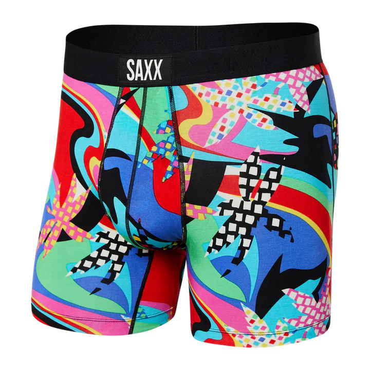 Saxx Vibe Super Soft Boxer Brief - Good Times