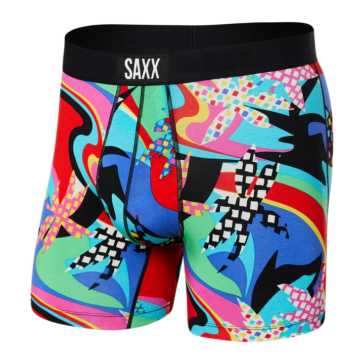 🇨🇦 Saxx Vibe Super Soft Boxer Brief - Good Times