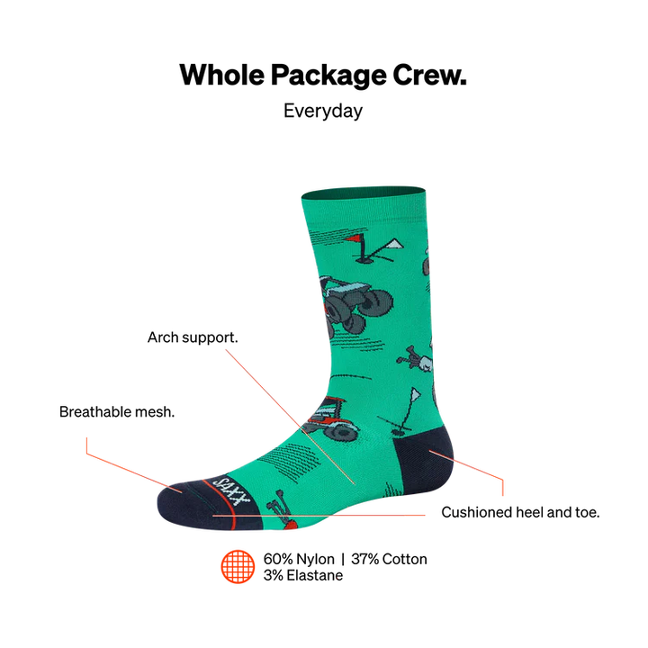 🇨🇦 Saxx Whole Package Crew Socks