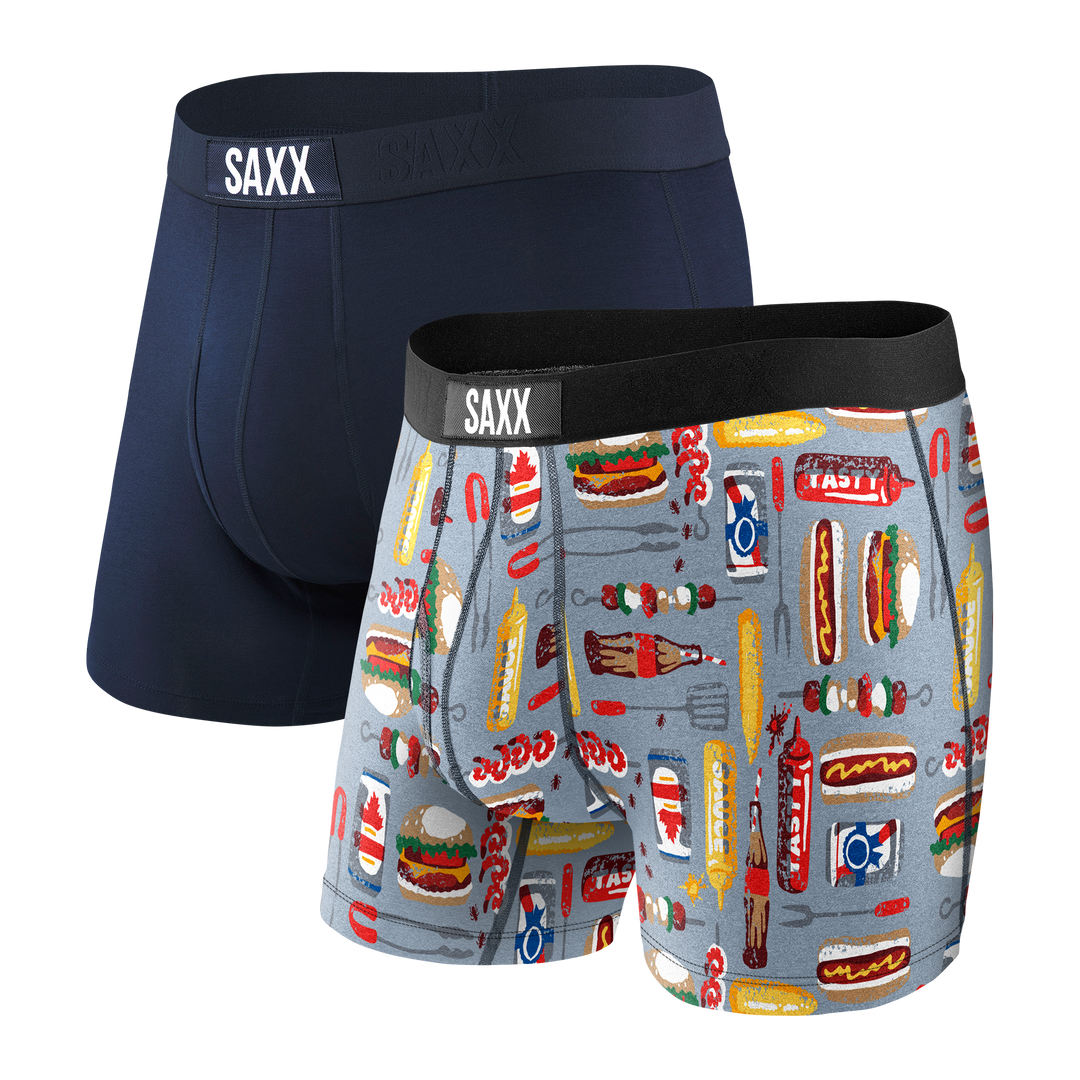 Saxx Ultra 2 Pack - Back Yard BBQ - Size Small