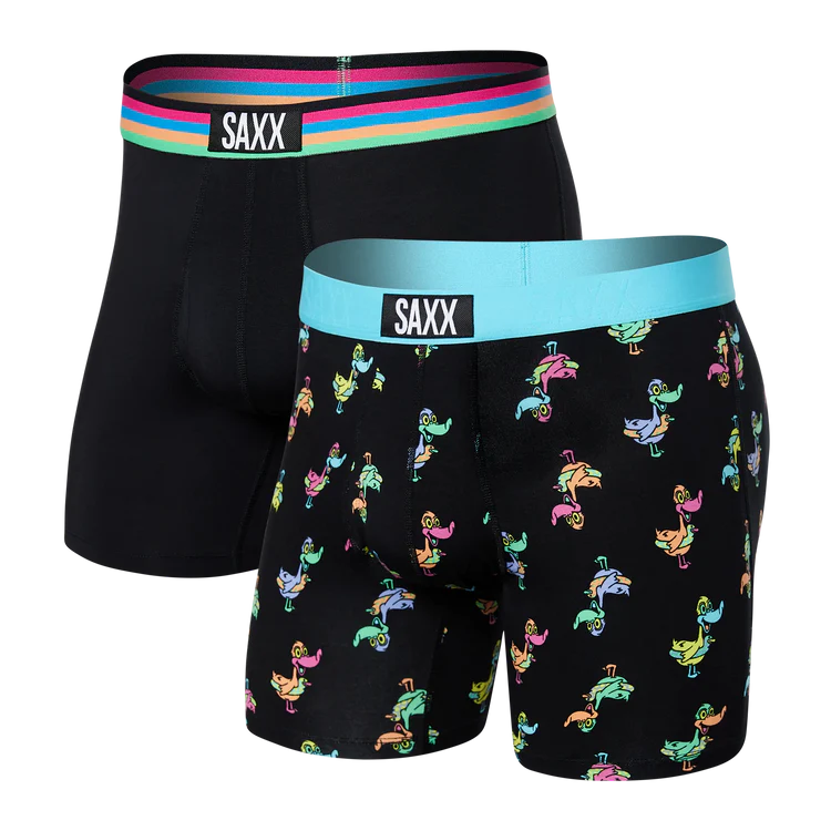 Saxx Ultra 2 Pack Boxer Brief - Meta Floaties