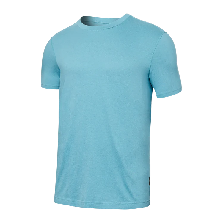 🇨🇦 Saxx Short Sleeve 3Six Five Crew Tee - Reef Blue
