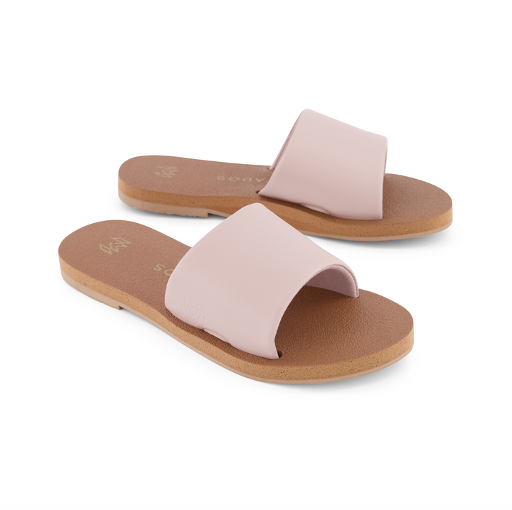 Malvados Ellie Smoke Slide Sandals