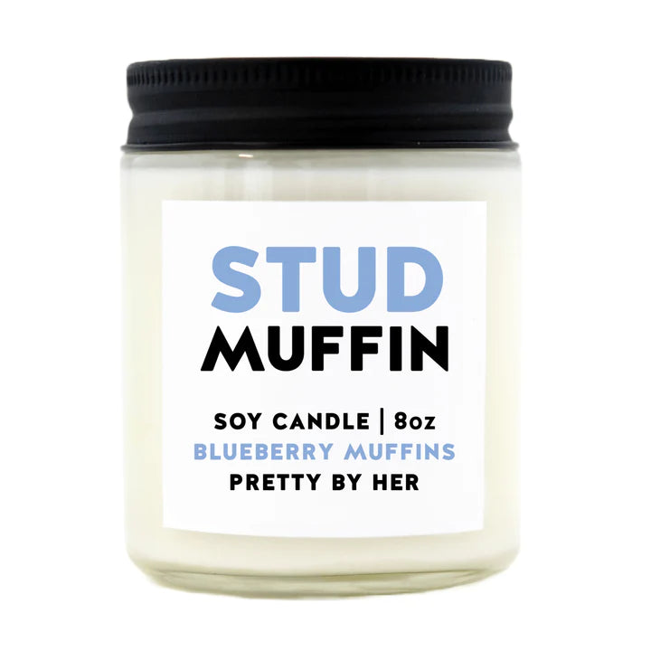 "STUD MUFFIN" Soy Wax Candle